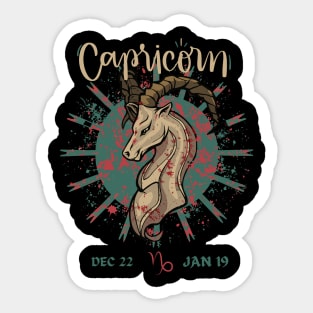 Perfect gift for Capricorn Sticker